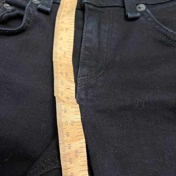 β¨ Rag & Bone Skinny Jeans in Coal Dark Rinse Size 26 EUC - Picture 6 of 9
